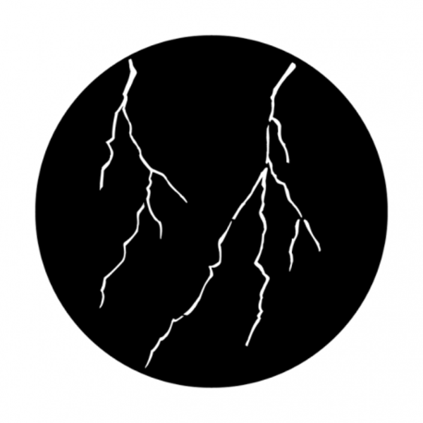 Apollo PrintScenic Glass Gobo ME1150 Lightning Double (Apollo PGME1150)